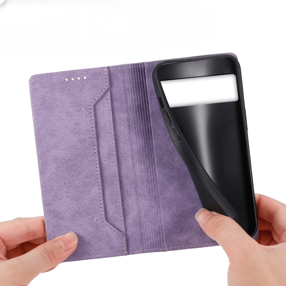 Google Pixel 8 Pro - Hülle mit RFID Blocker violett