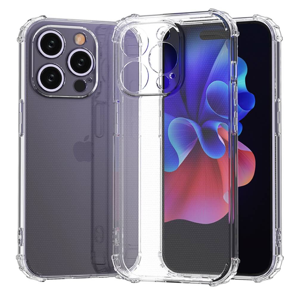 iPhone 15 Pro - Drop Protection Silikon Case transparent