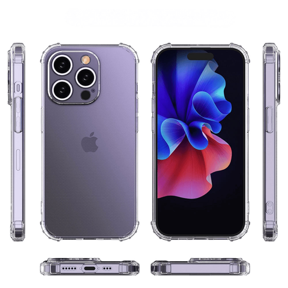 iPhone 15 Pro - Drop Protection Silikon Case transparent