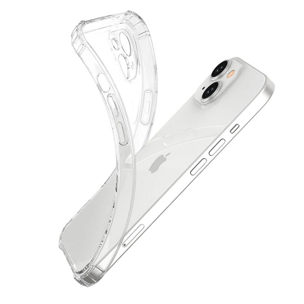 iPhone 15 - Drop Protection Silikon Case transparent