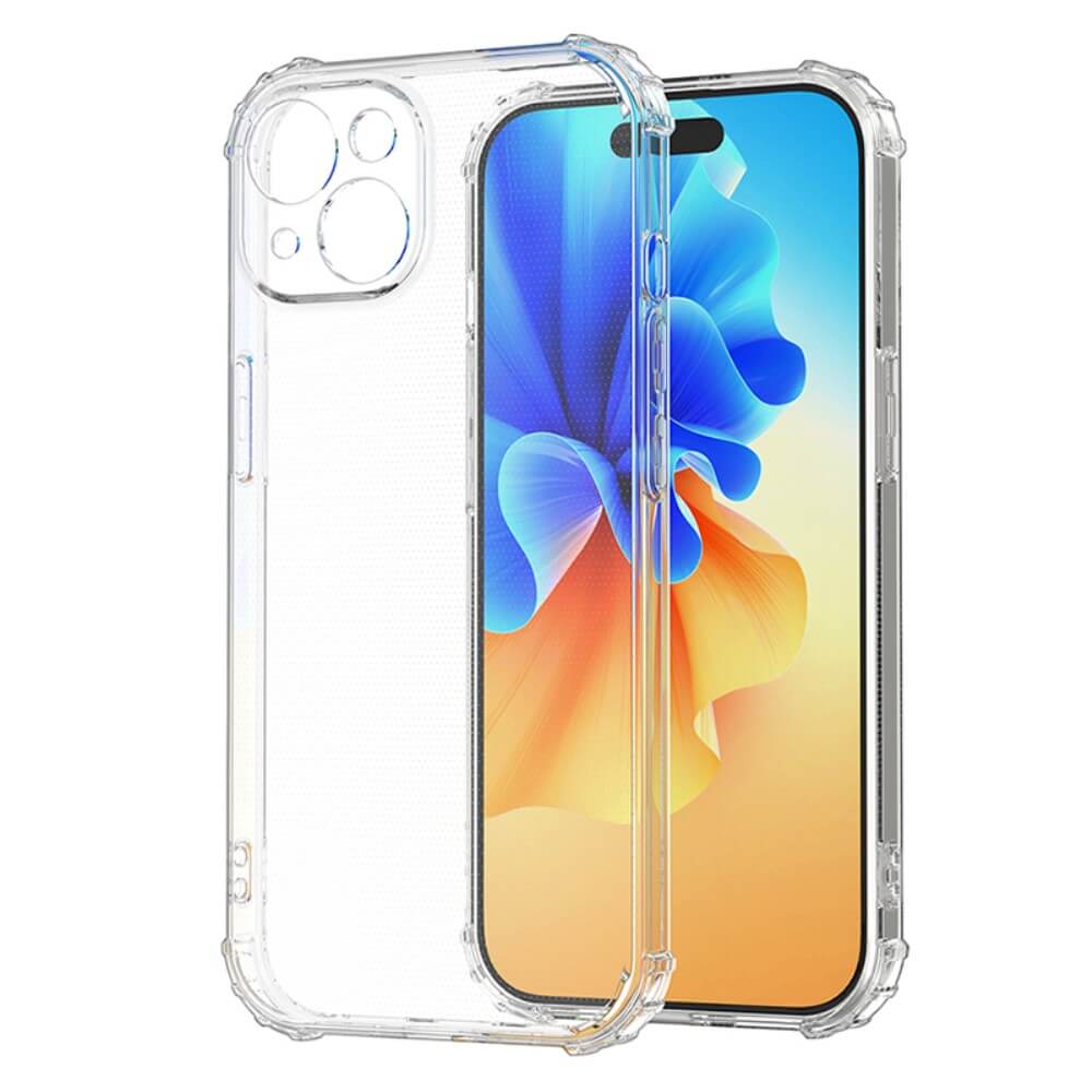 iPhone 15 - Drop Protection Silikon Case transparent