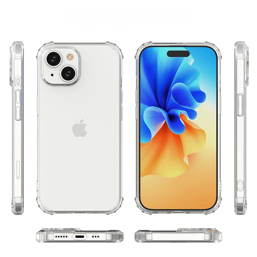 iPhone 15 - Drop Protection Silikon Case transparent