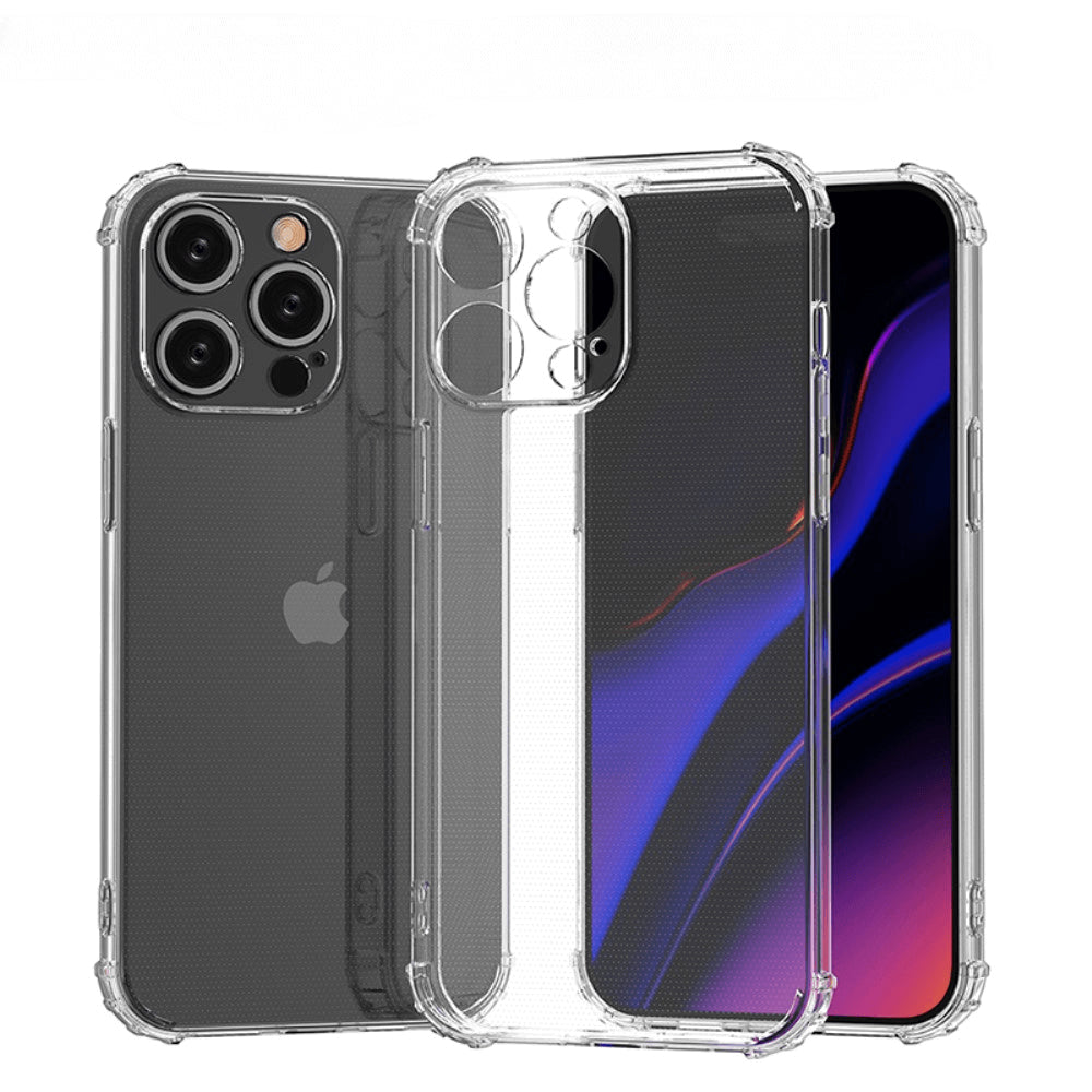 iPhone 15 Pro Max - Drop Protection Silikon Case transparent