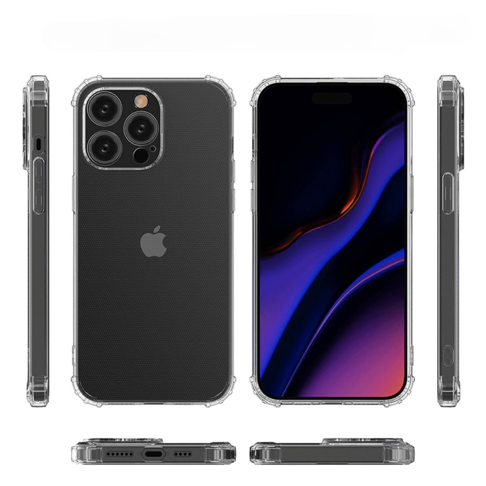 iPhone 15 Pro Max - Drop Protection Silikon Case transparent