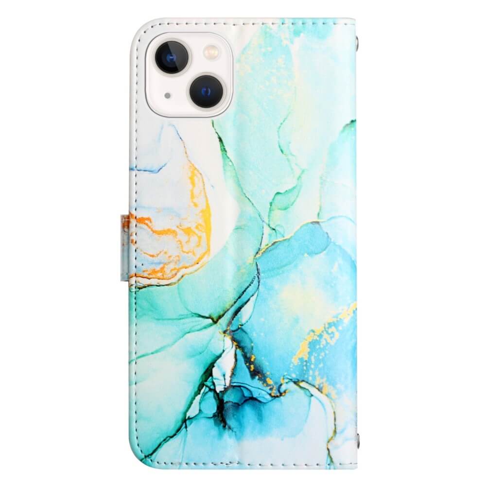 iPhone 15 - Etui Hülle Mit Umhängeband Marble