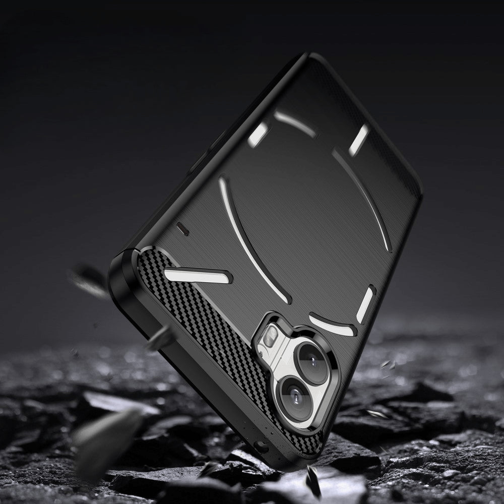 Nothing Phone (2) - Metal Carbon Look Case