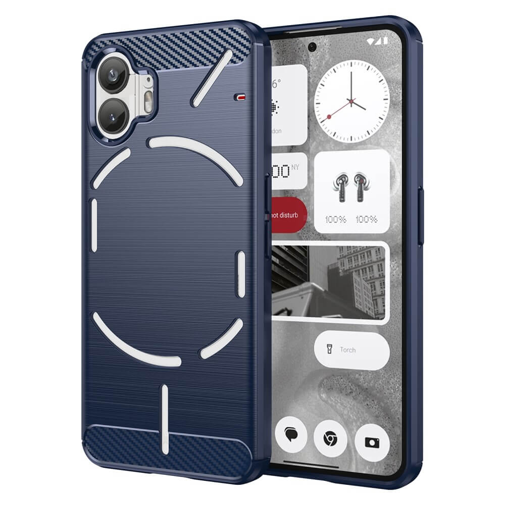Nothing Phone (2) - Metal Carbon Look Case