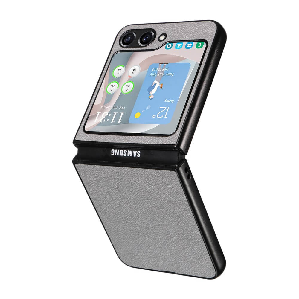 Galaxy Z Flip5 - Hybrid Schutzhülle grau