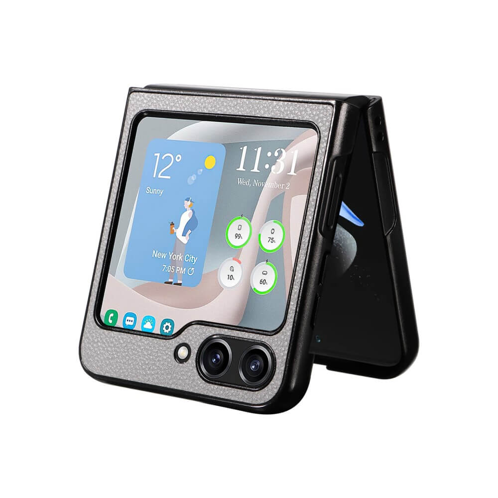 Galaxy Z Flip5 - Hybrid Schutzhülle grau