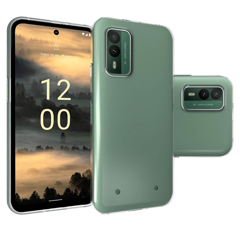 Nokia XR21 - Silikon Gummi Case transparent