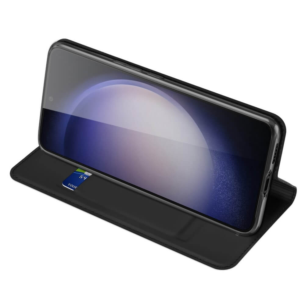 Galaxy S23 FE - Dux Ducis Skin Pro Flip Case noir