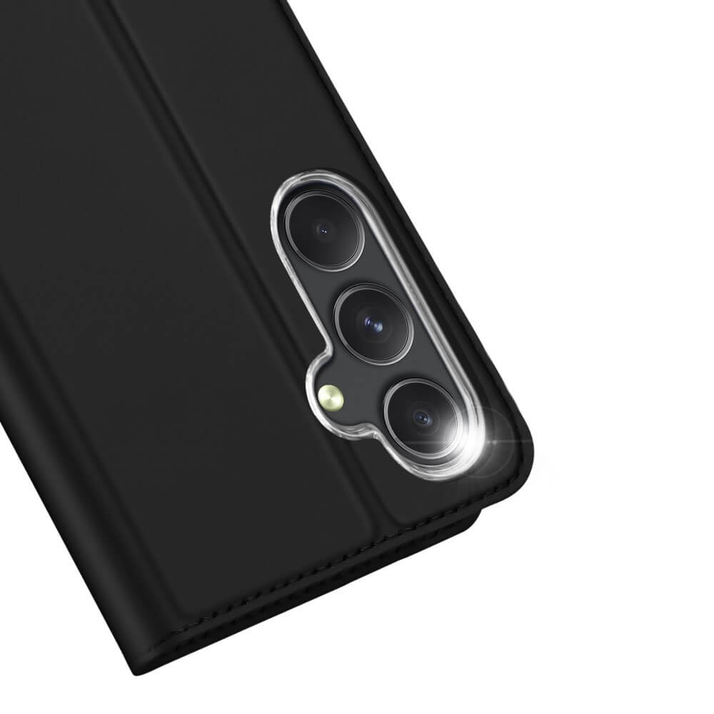 Galaxy S23 FE - Dux Ducis Skin Pro Flip Case noir