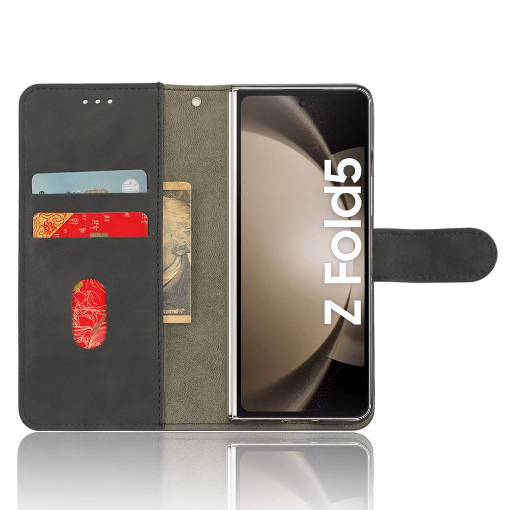 Galaxy Z Fold5 - Leder Etui Hülle