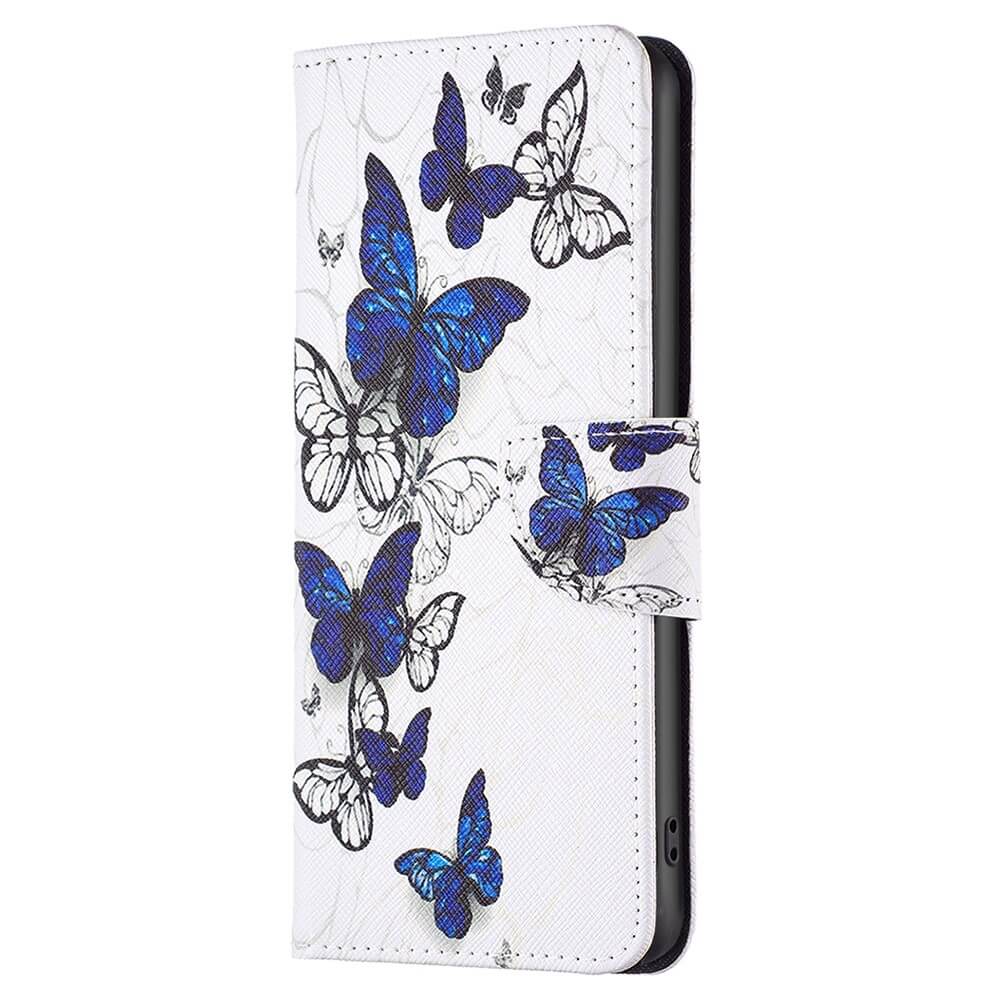 Nokia G42 - Leather Case Wallet Butterfly