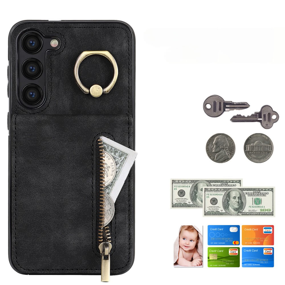 Galaxy S23+ - Kickstand Case RFID mit Kartenfächer