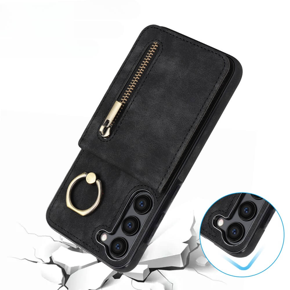 Galaxy S23+ - Kickstand Case RFID mit Kartenfächer