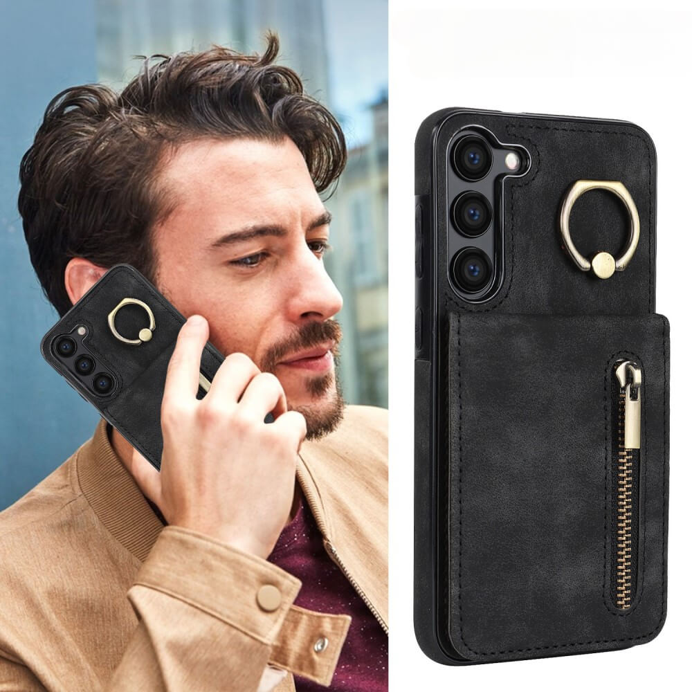 Galaxy S23+ - Kickstand Case RFID mit Kartenfächer