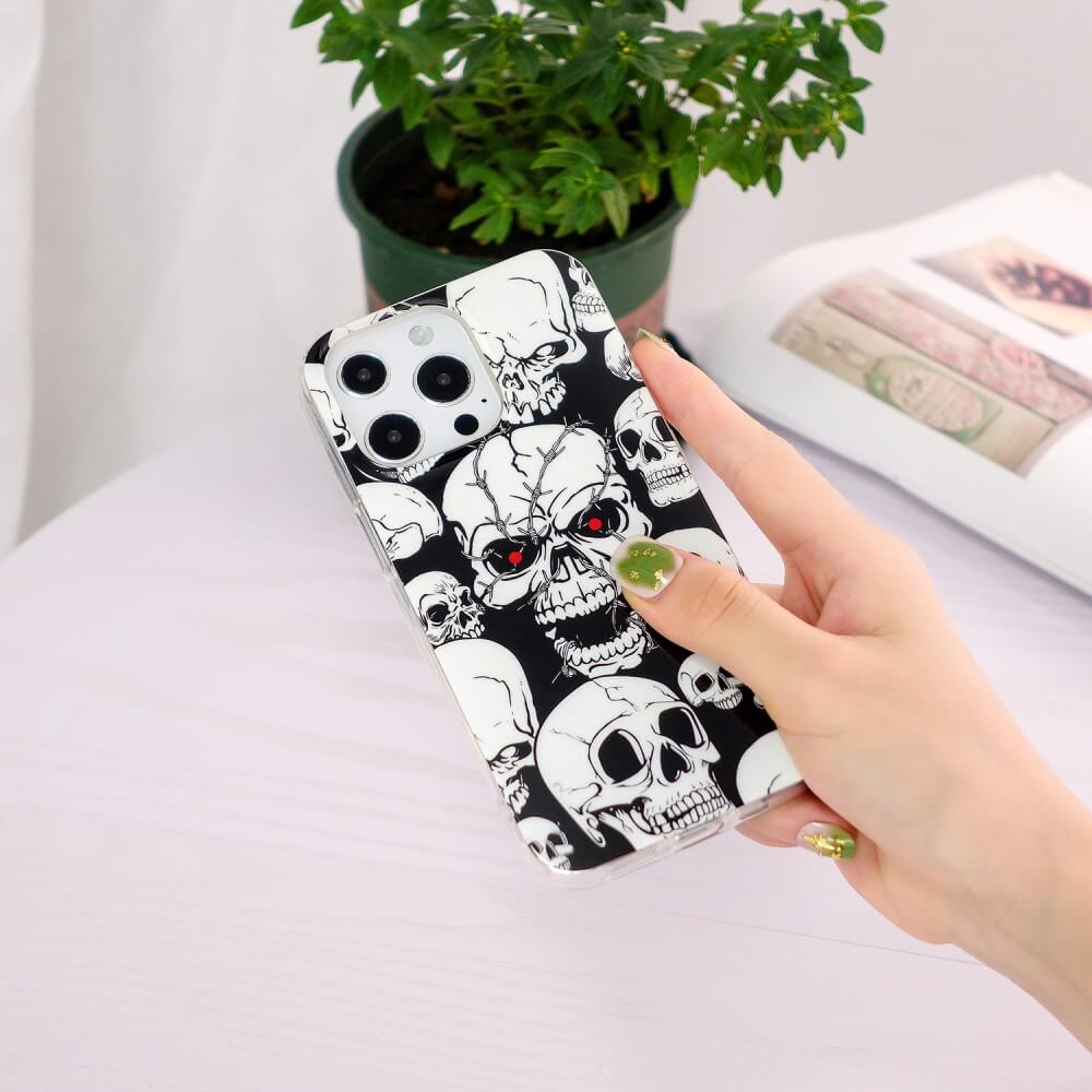 iPhone 15 - Coque luminescente en silicone