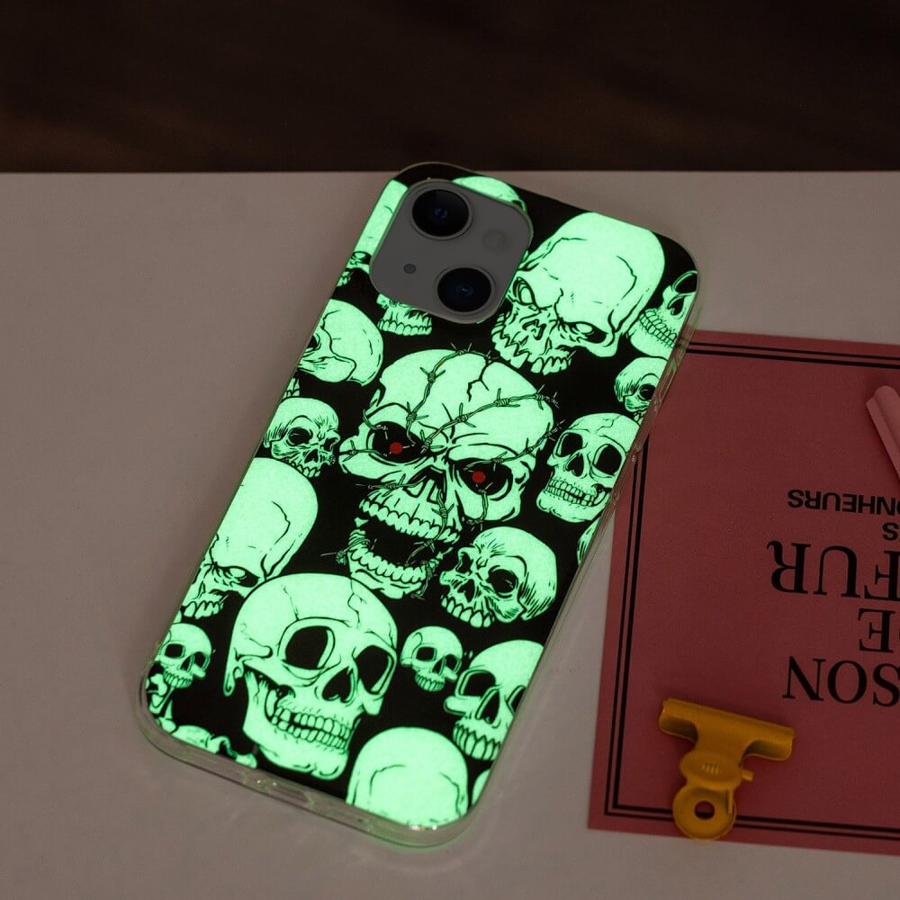 iPhone 15 - Coque luminescente en silicone