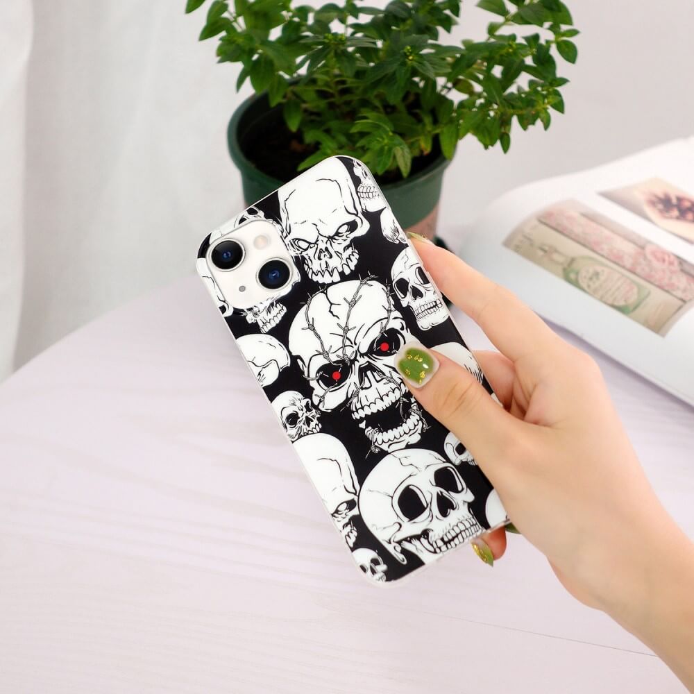 iPhone 15 - Coque luminescente en silicone