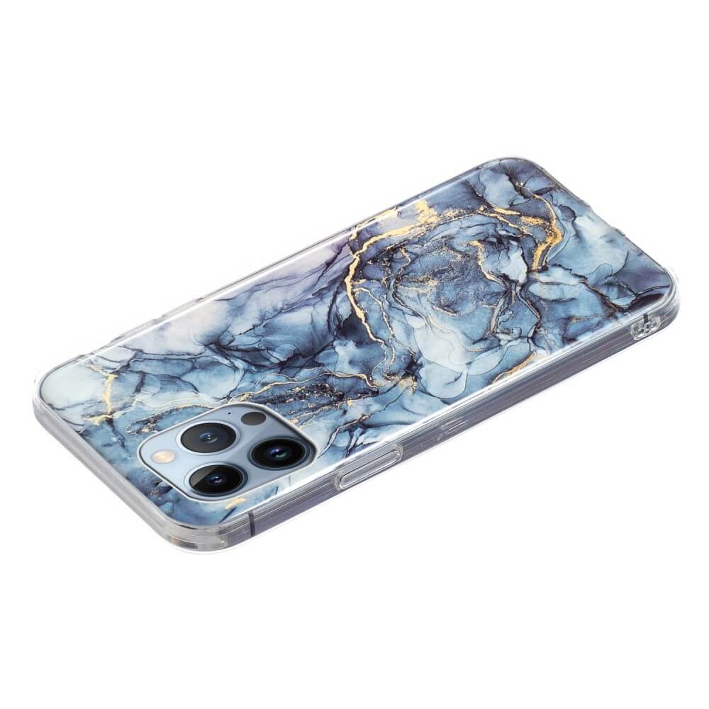 iPhone 15 Pro - Custodia in gomma Marble