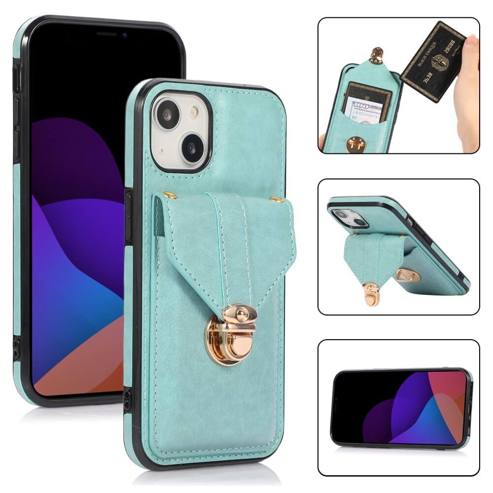 iPhone 15 - Schutzhülle Case mit Tasche