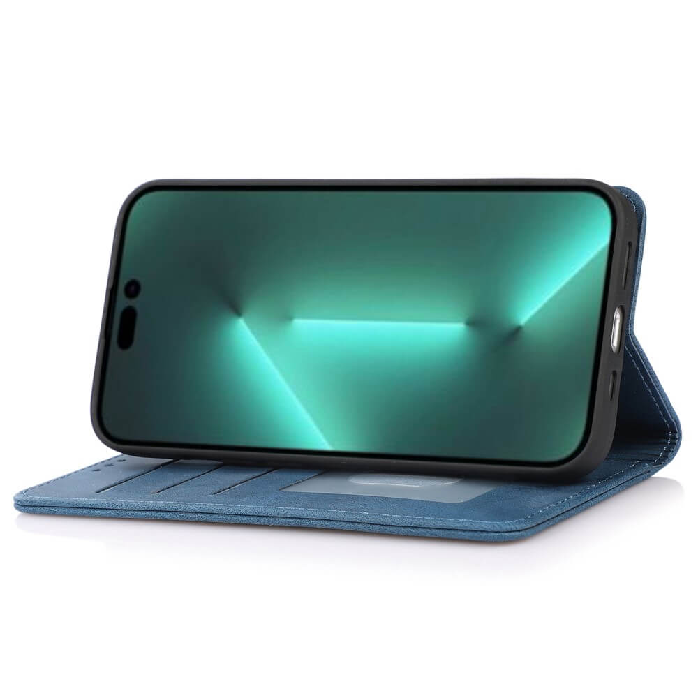 iPhone 15 Pro Max - Vintage étui Flip Case
