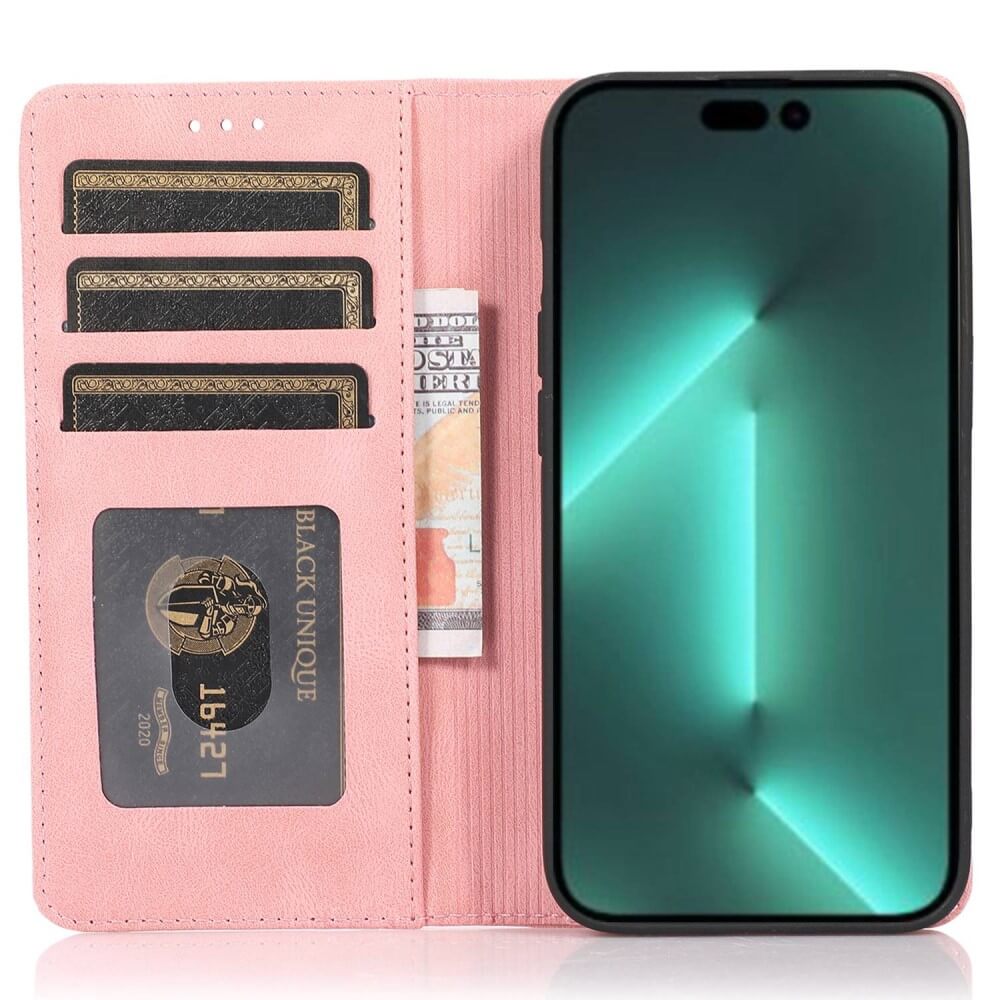 iPhone 15 Pro Max - Vintage étui Flip Case