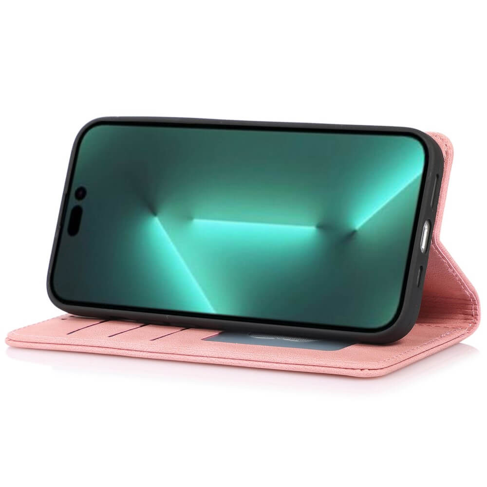 iPhone 15 Pro Max - Vintage étui Flip Case