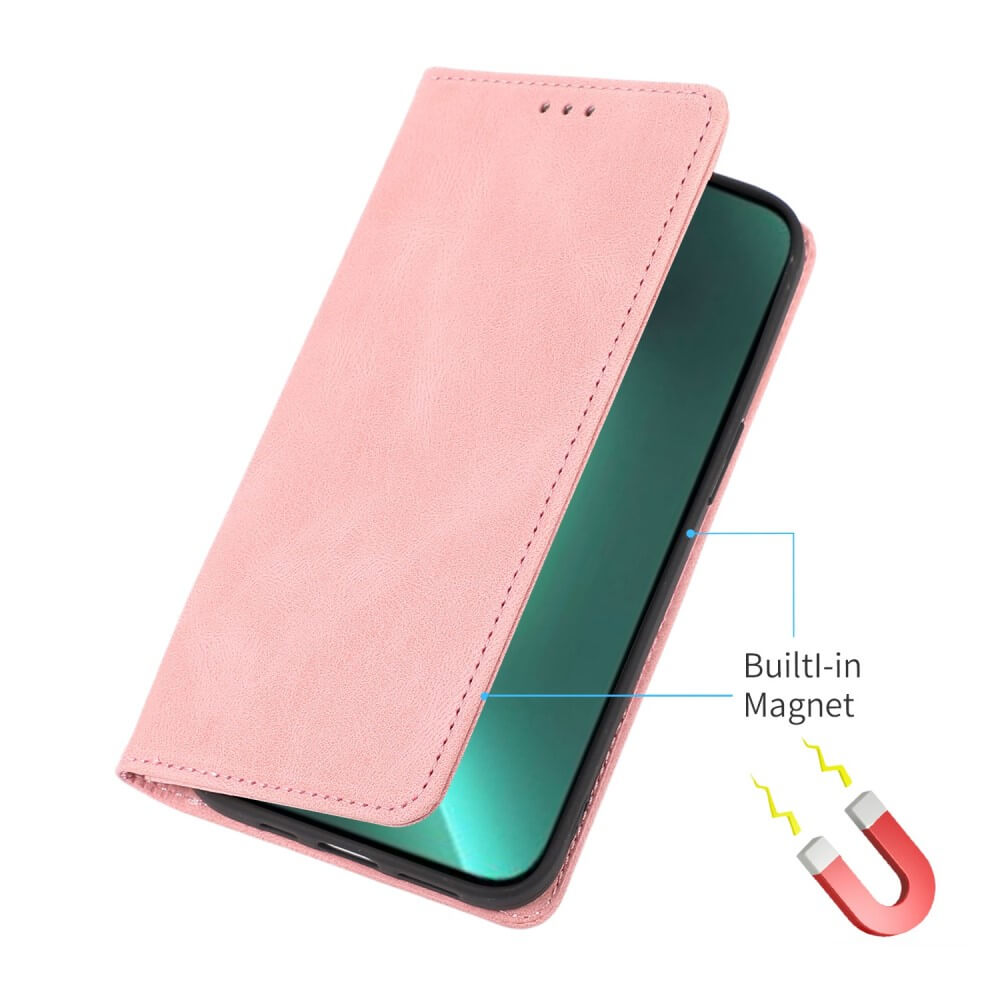 iPhone 15 Pro Max - Vintage étui Flip Case