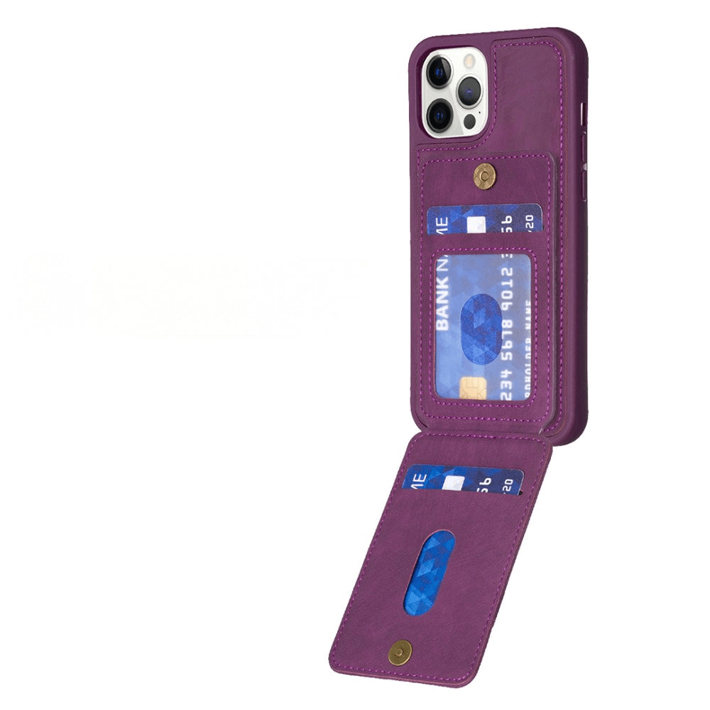 iPhone 15 Pro - Coque Kickstand avec porte-cartes