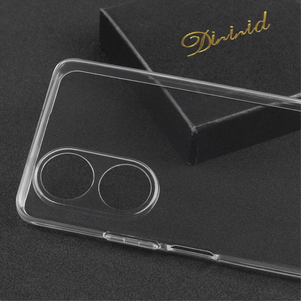 OPPO A78 4G - Silikon Gummi Case transparent