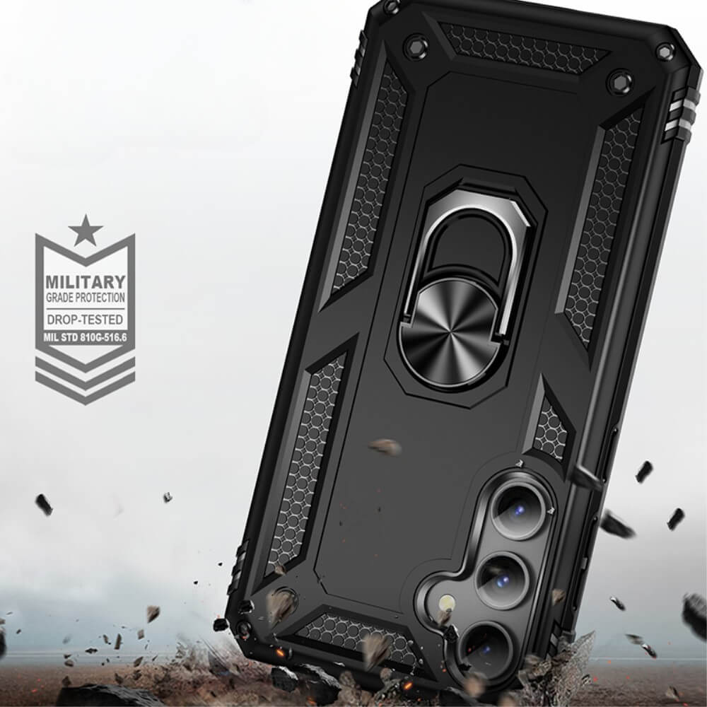 Galaxy S23 Fe - Arm Case Robuste Avec Kickstand