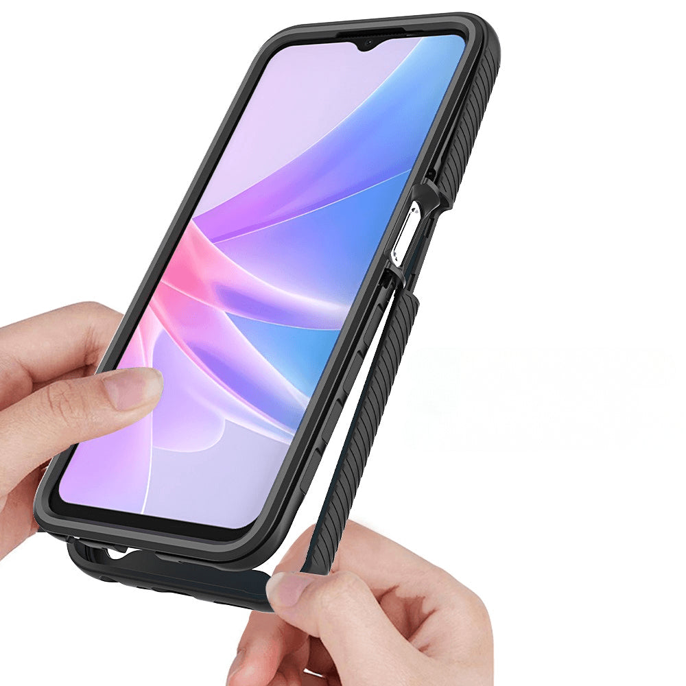 OPPO A58 5G / A78 5G - Full Protection Schutzhülle schwarz