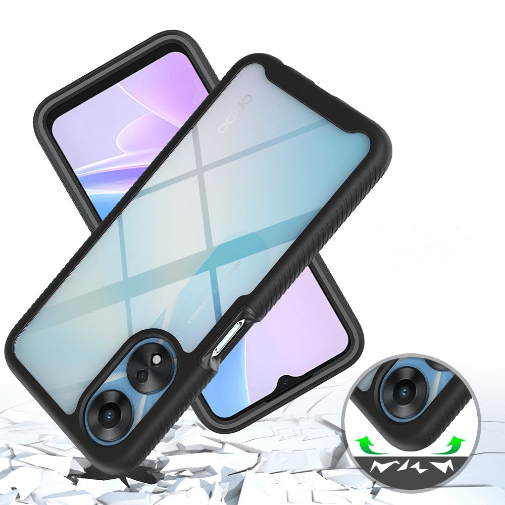 OPPO A58 5G / A78 5G - Full Protection Schutzhülle schwarz