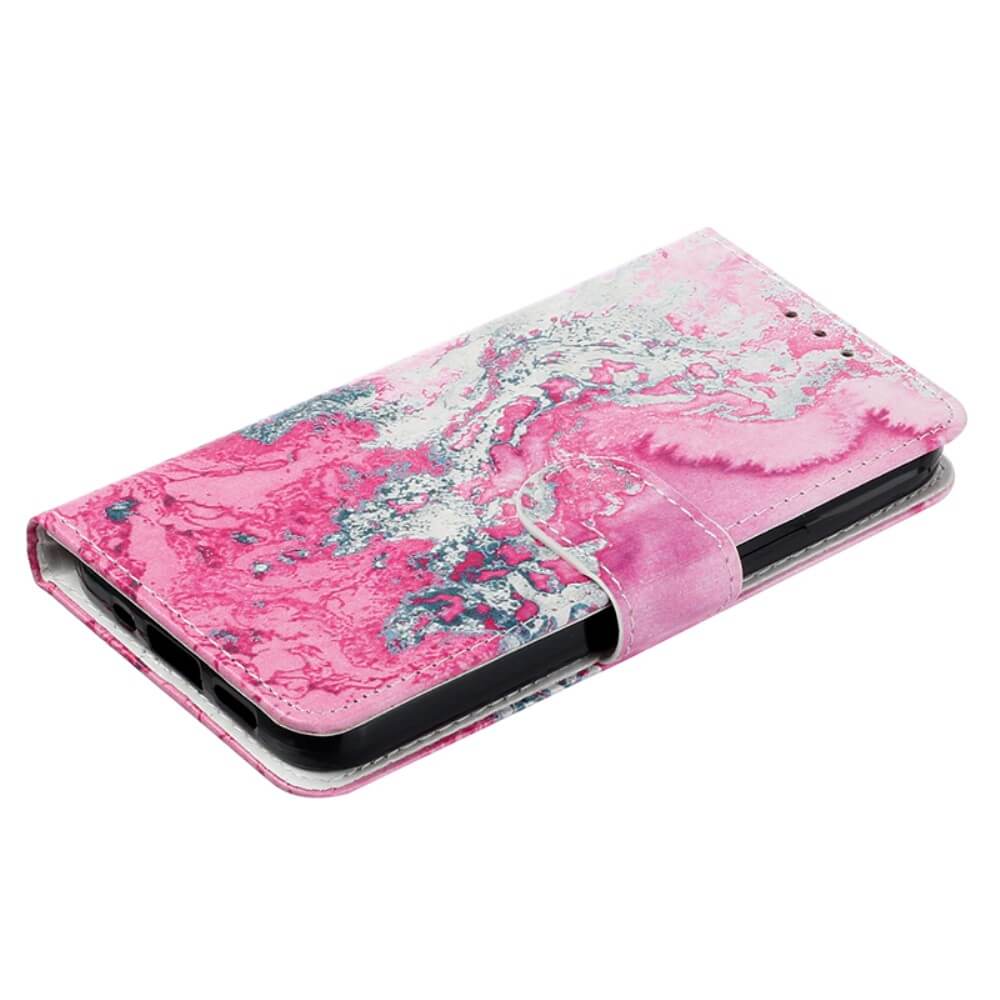 Galaxy S24 - Leather Case Marble