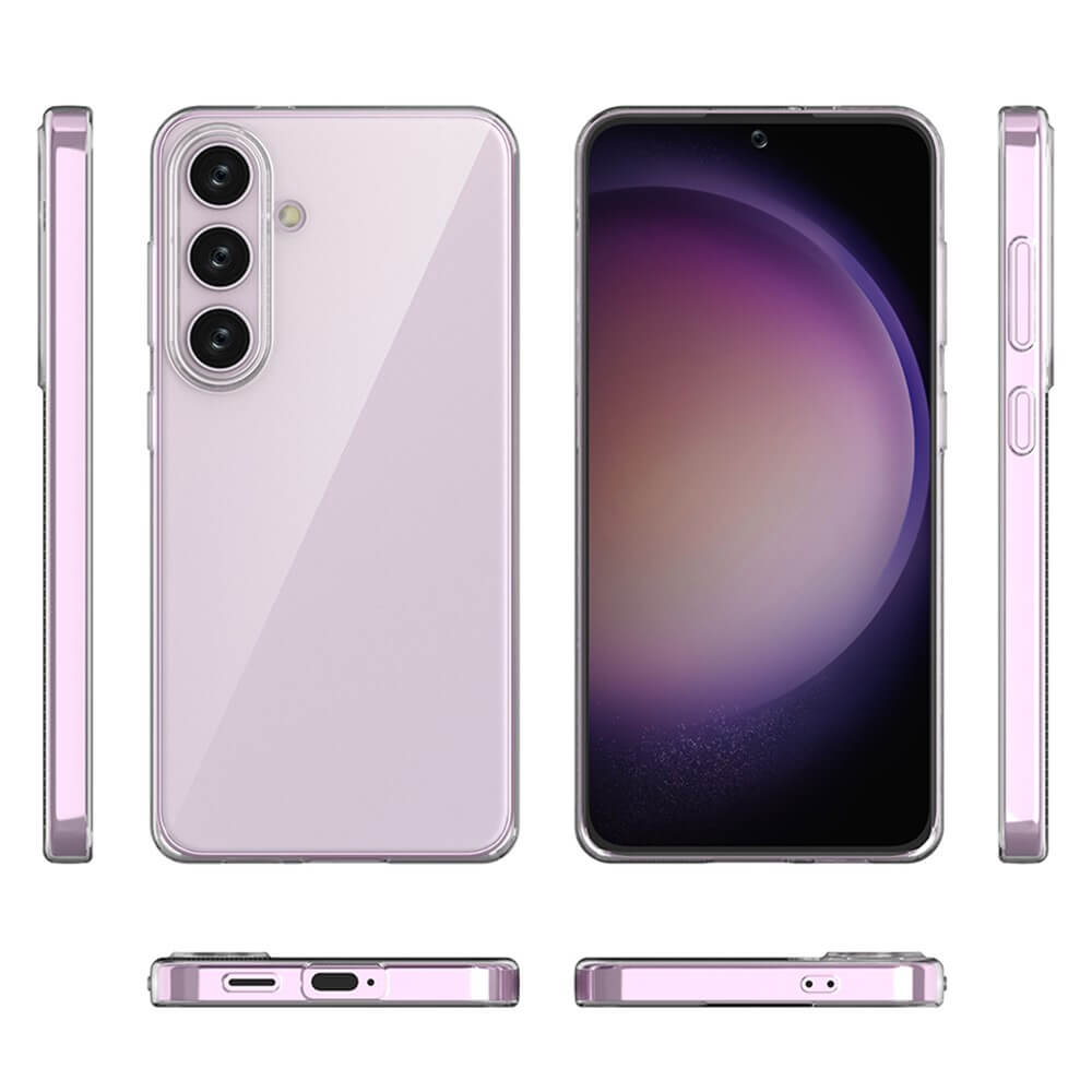 Galaxy S24 - Silikon Gummi Case transparent