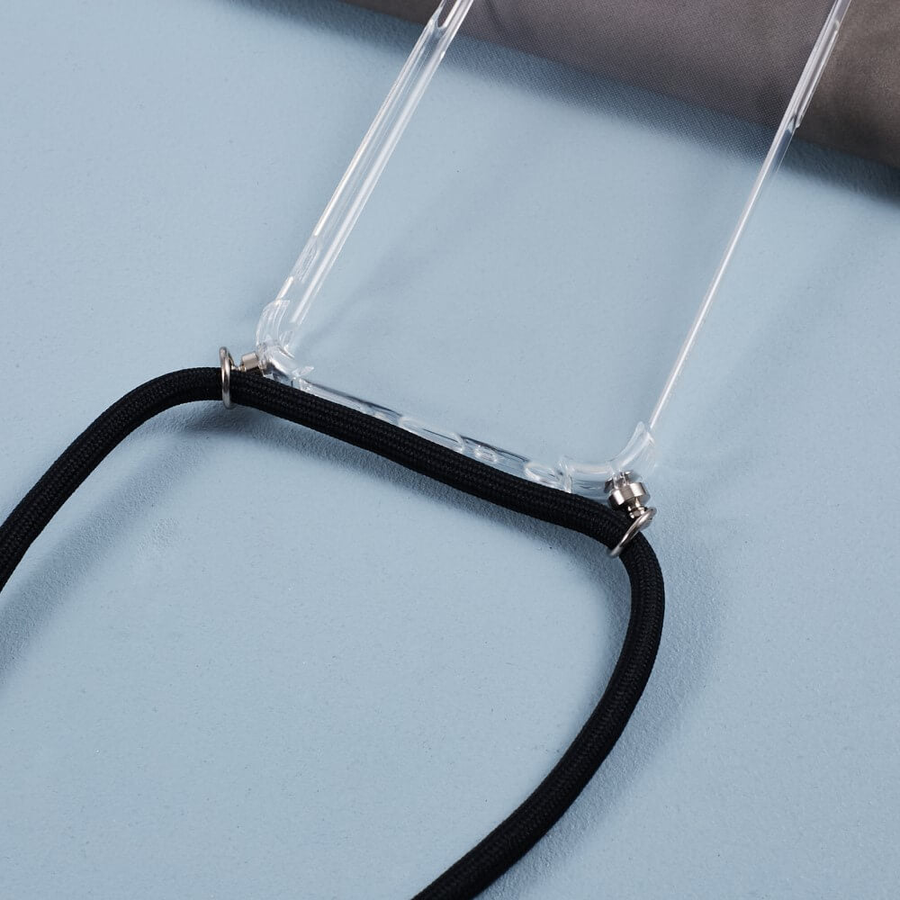 OPPO A58 5G / A78 5G - Hülle mit Umhängeband transparent