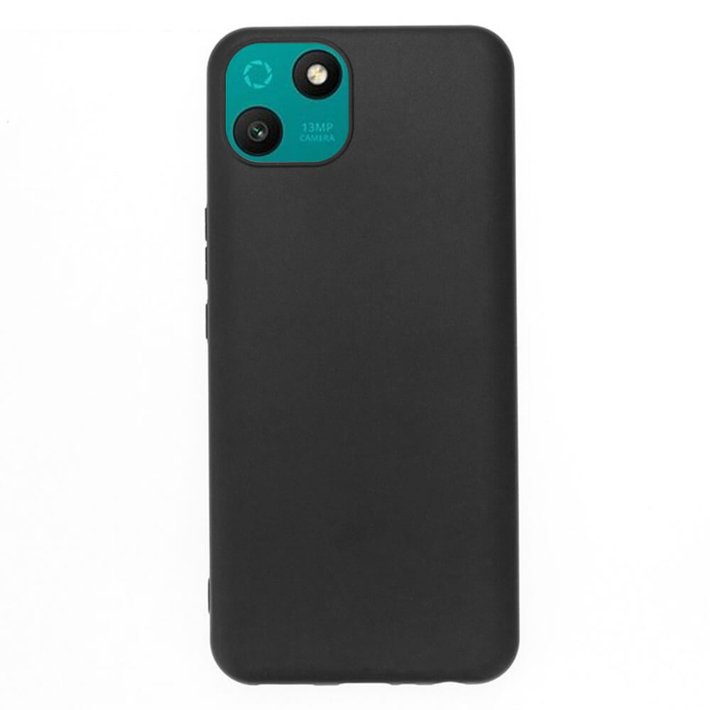 WIKO T10 - Silikon Gummi Hülle schwarz
