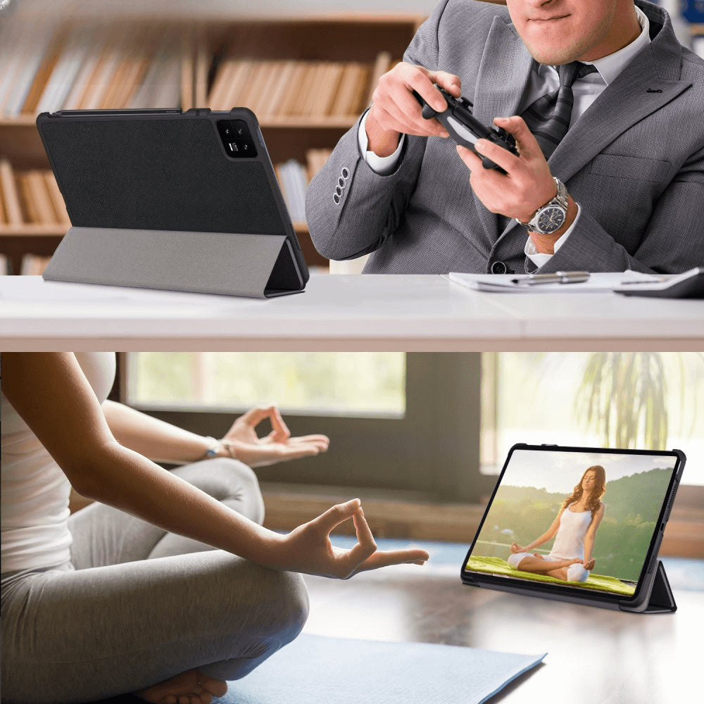 Xiaomi Pad 6 - Tri-fold Smart Case schwarz