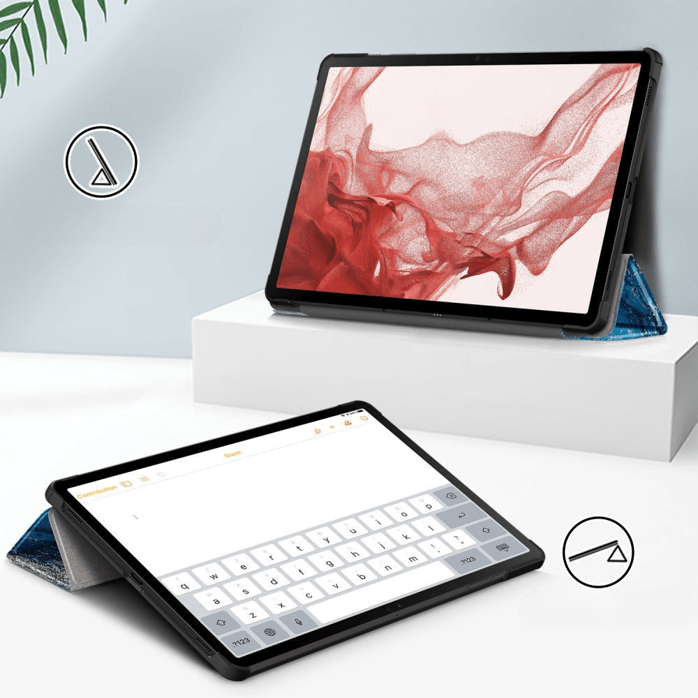 Galaxy Tab S9 - Tri-fold Smart Case Sea Wave