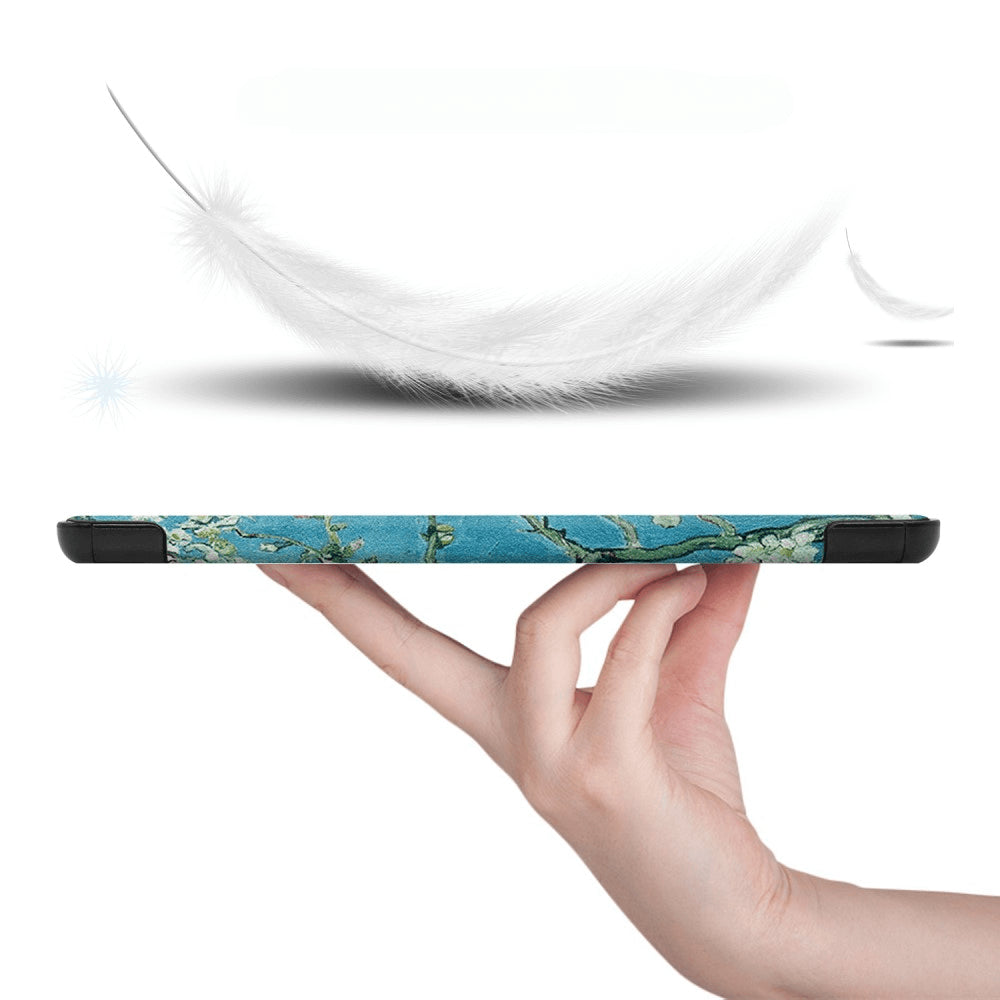 Galaxy Tab S9+ - Tri-fold Smart Case Blüten