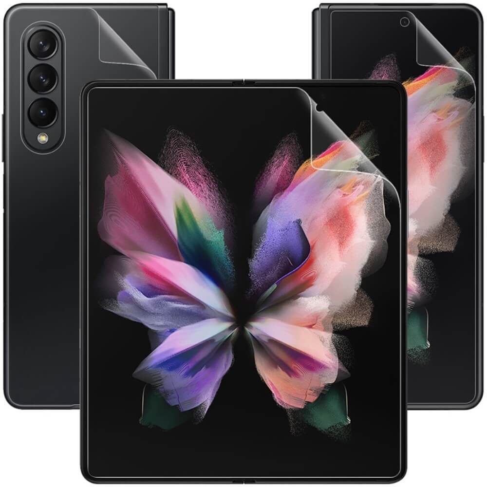 Galaxy Z Fold4 5G - IMAK PET Display Schutzfolie komplett