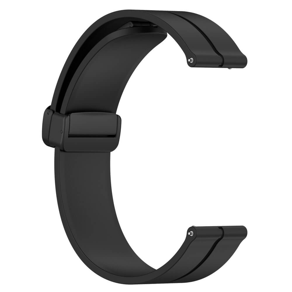 Silikon Ersatzarmband 20mm schwarz