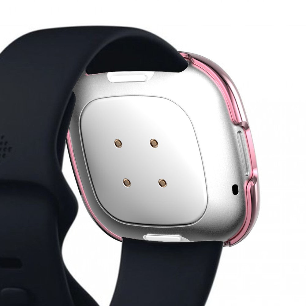 Fitbit Versa 3 / Sense - Custodia Protettiva Con Strass Glitterati
