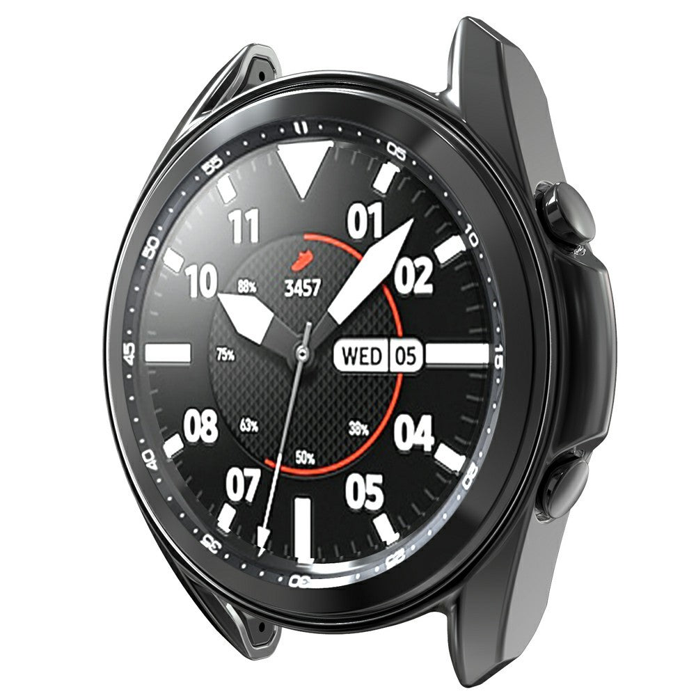 Galaxy Watch 3 45mm - Gummi Schutz Case schwarz
