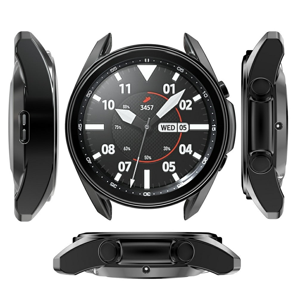 Galaxy Watch 3 45mm - Gummi Schutz Case schwarz