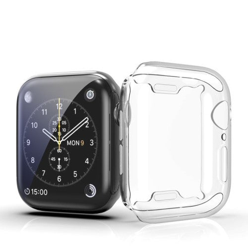 Apple Watch 45mm - Gummi Schutz Case transparent
