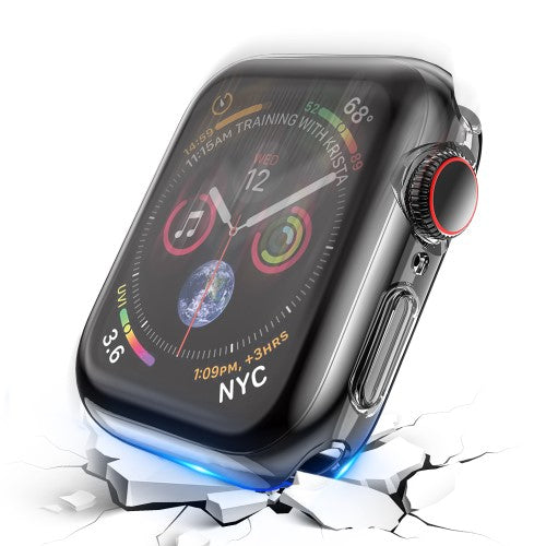 Apple Watch 45mm - Gummi Schutz Case transparent