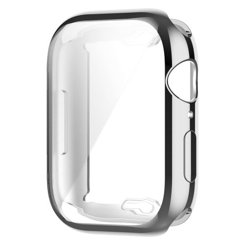 Apple Watch 41mm - Gummi Schutz Case silber